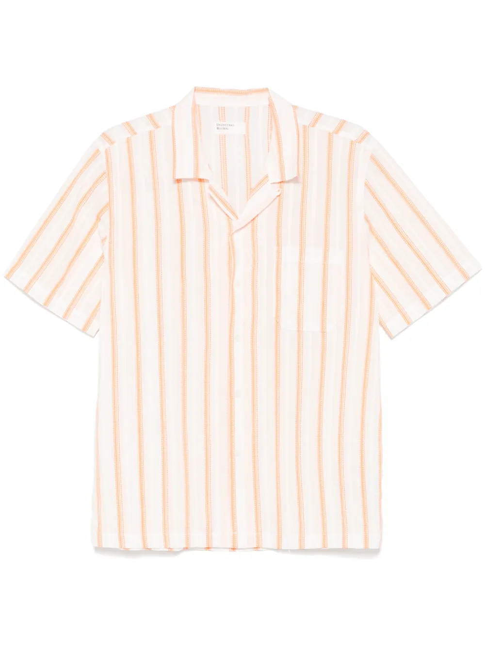 Universal Works camisa Road | blanco | Image 1
