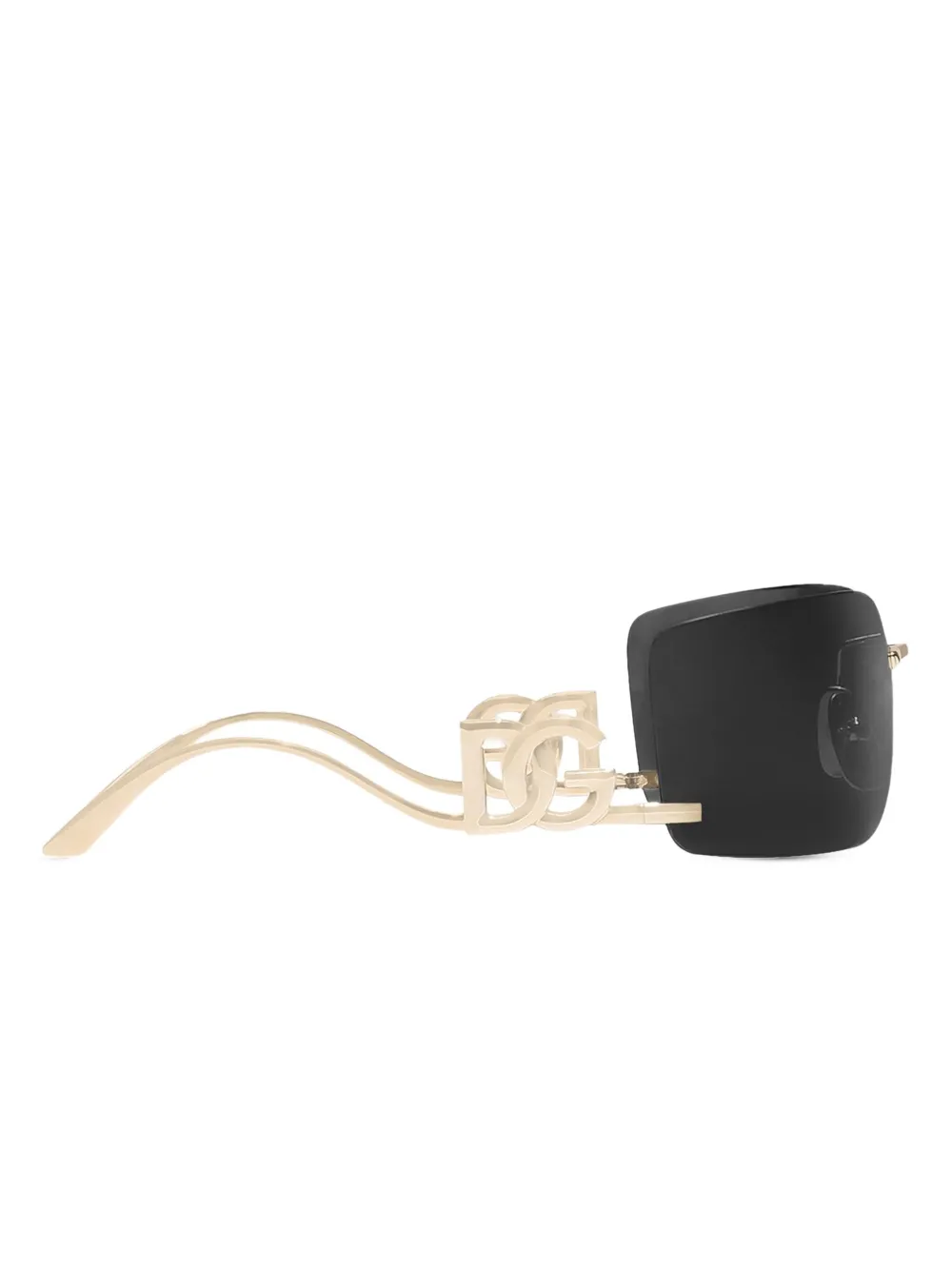 Dolce & Gabbana Eyewear Statement zonnebril Goud