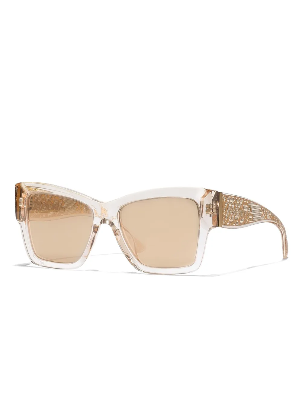 Dolce & Gabbana Eyewear DG Lace zonnebril Beige