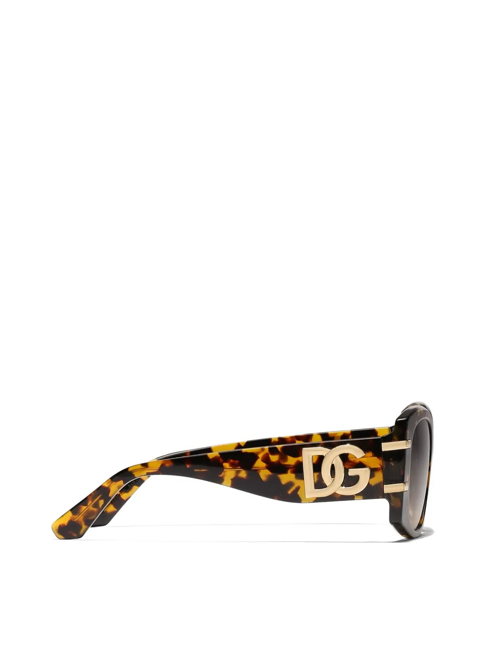 Dolce & Gabbana Eyewear DG Griffe zonnebril Geel