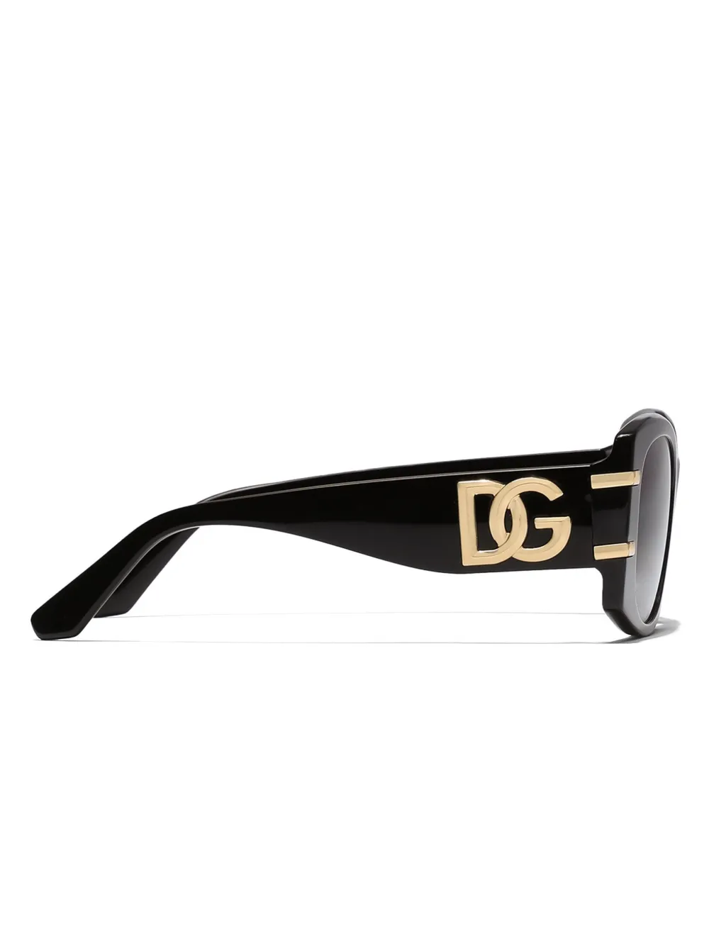 Dolce & Gabbana Eyewear DG Griffe zonnebril Zwart