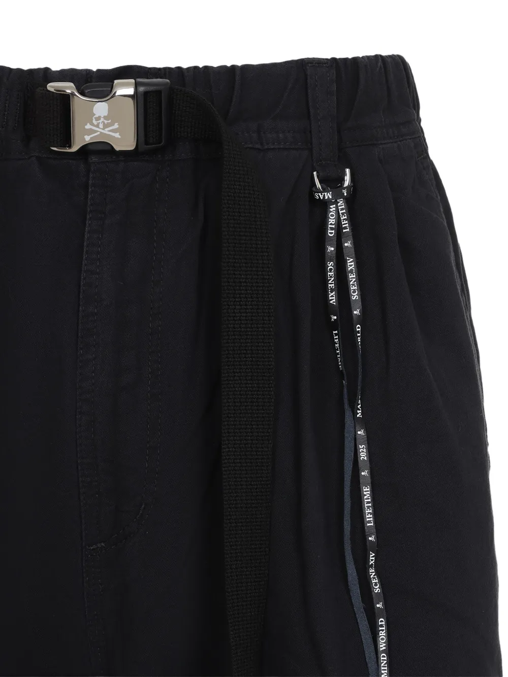 Mastermind World Broek met ceintuur Zwart