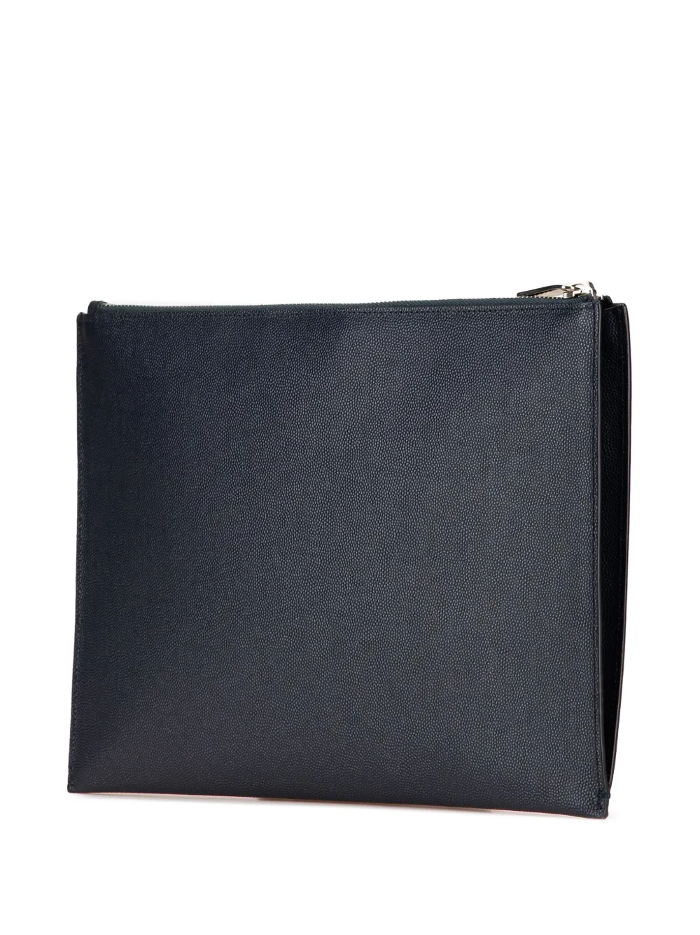 Saint Laurent Pre-Owned 2018 Grain De Poudre Zip clutch bag | Pre-Owned | Image 2