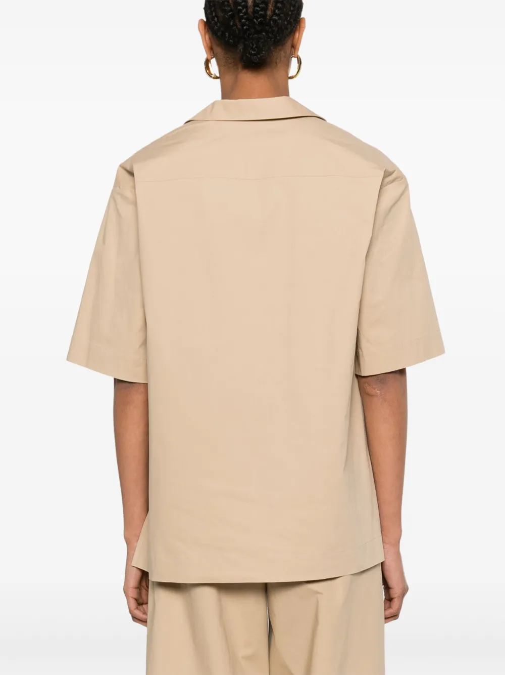Antonelli Blouse met korte mouwen Beige