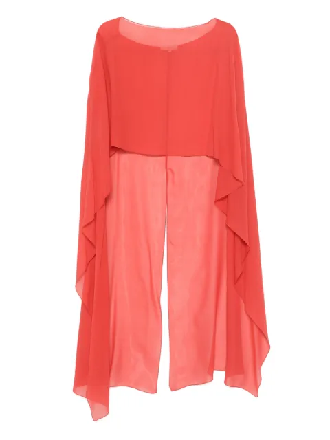 Antonelli silk cape