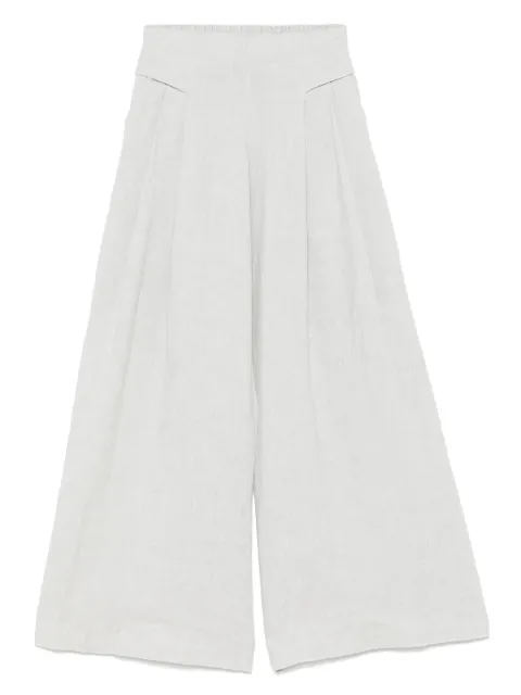 MAURIZIO MYKONOS lamé trousers