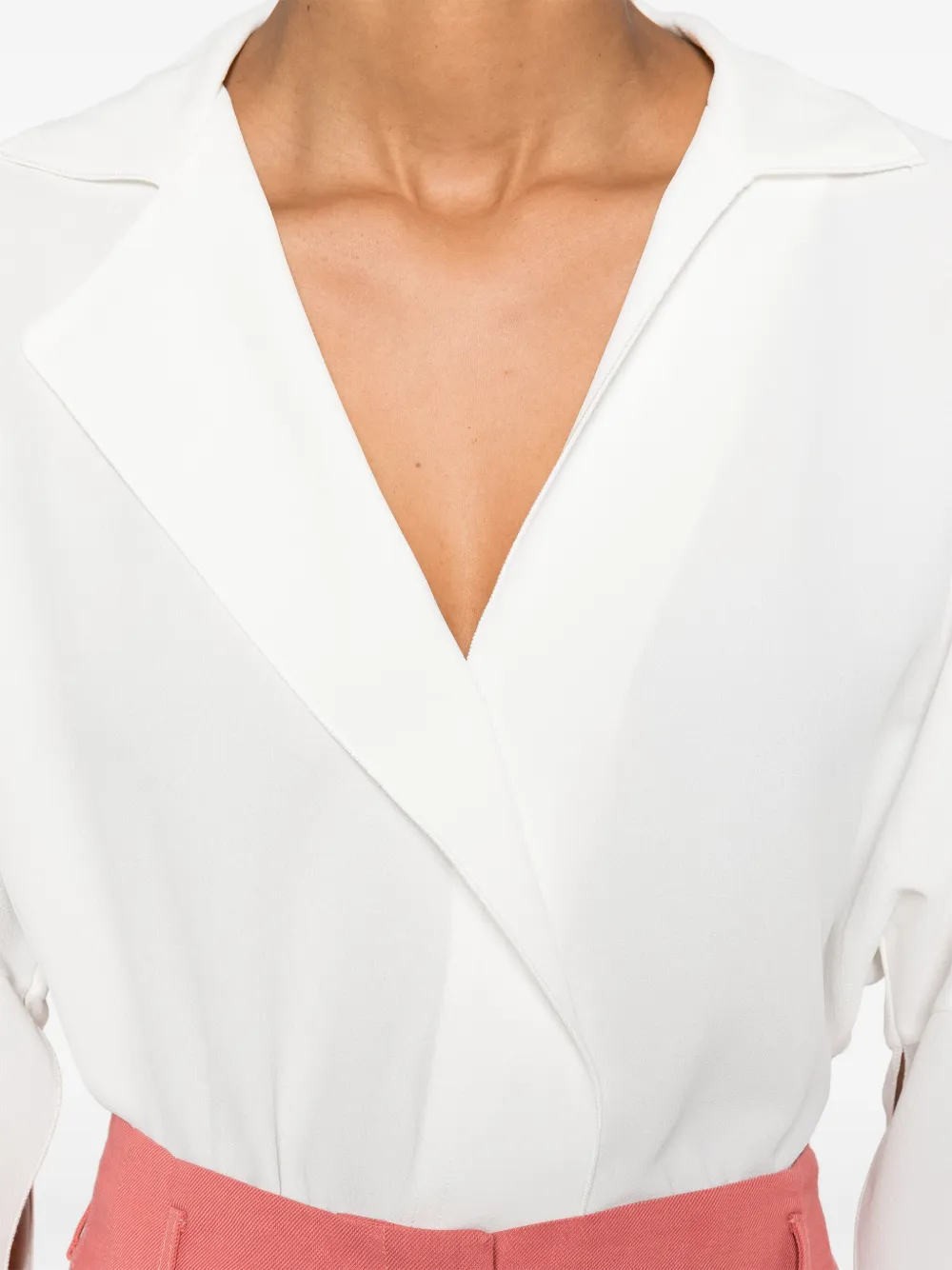 Antonelli Blouse met lange mouwen Wit