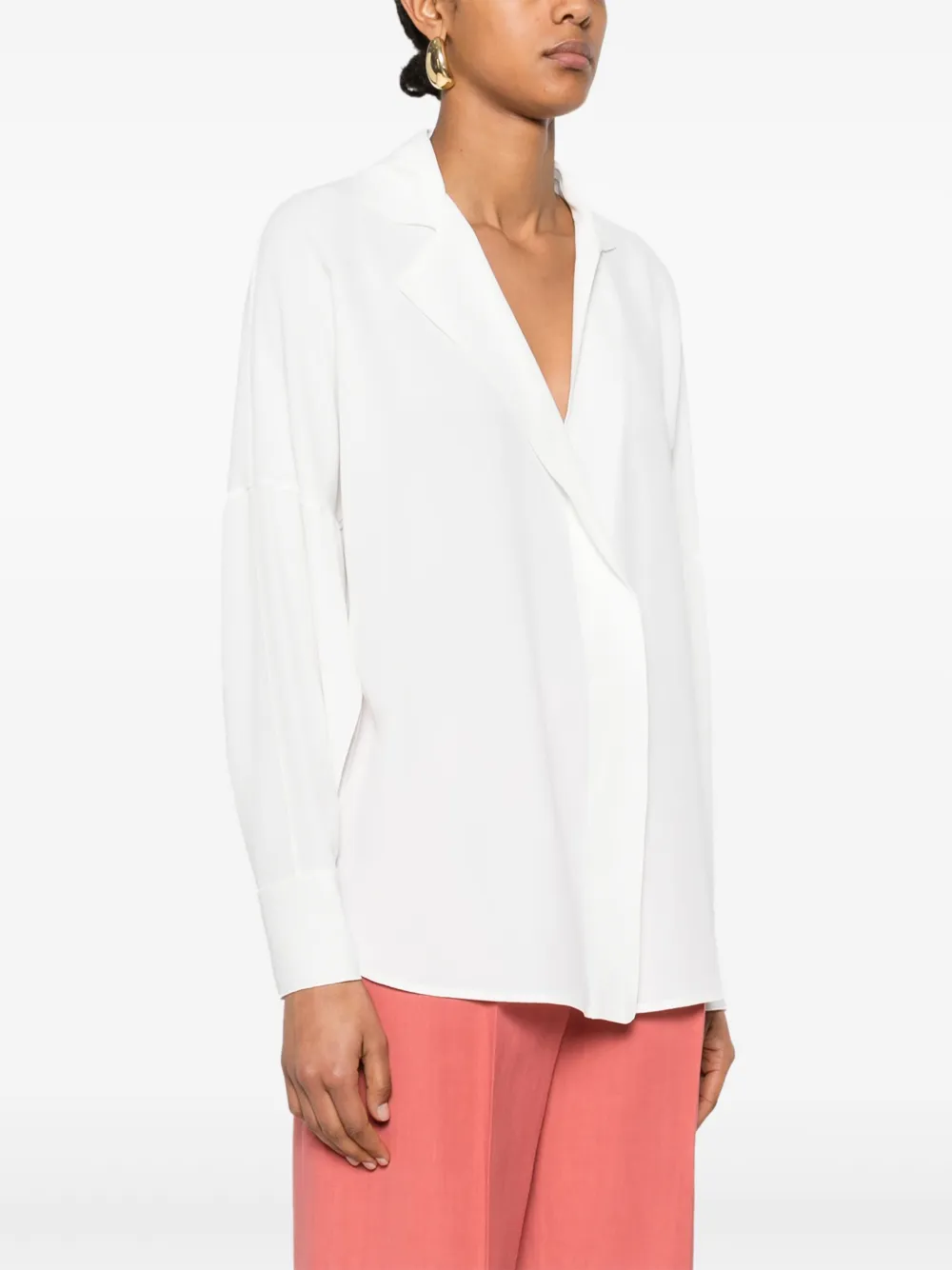 Antonelli Blouse met lange mouwen Wit