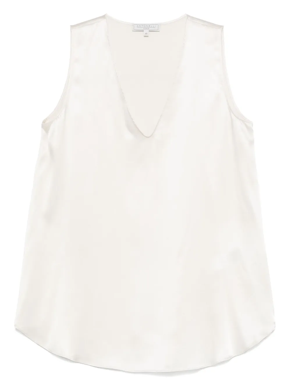 Antonelli satin top | Neutrals | Image 1