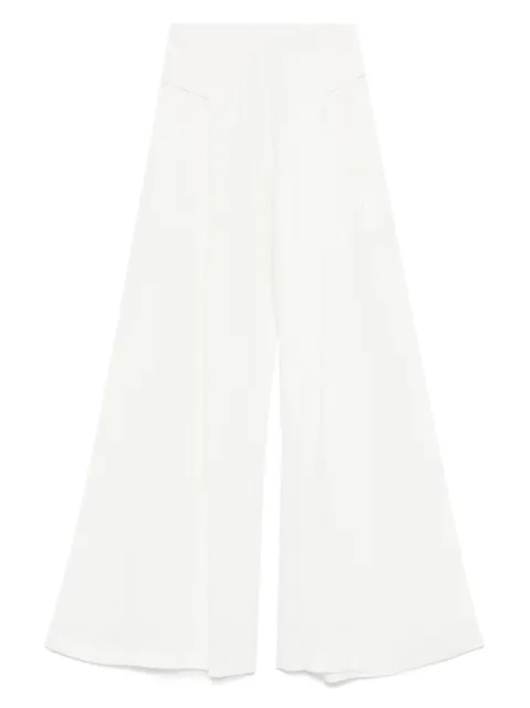 MAURIZIO MYKONOS lurex-detail palazzo pants