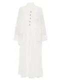 Marc Le Bihan textured coat - White