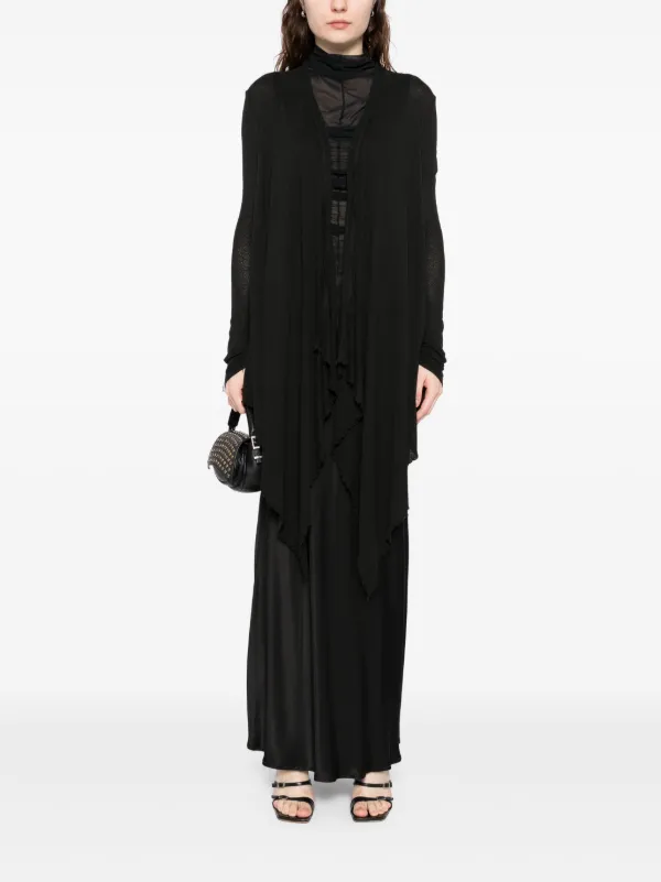 Marc Le Bihan open-front Asymmetric Cardigan | Black | FARFETCH