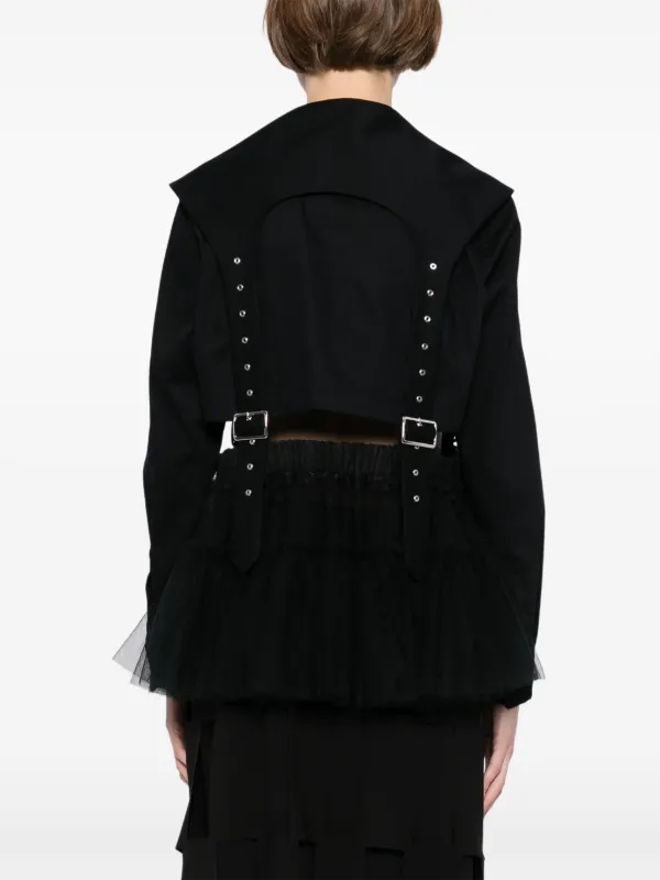 noir kei ninomiya黒長袖トップス noir kei ninomiya(ノワールケイニノミヤ) 長袖ブラウス3K-B003