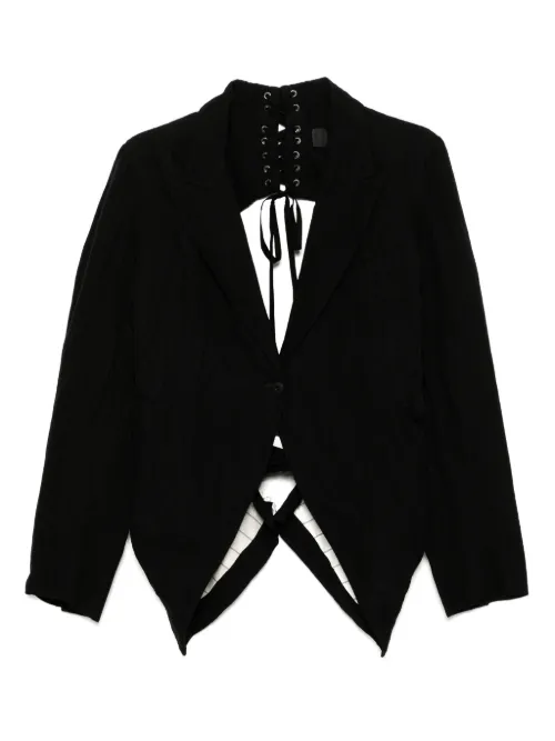 Veste à détail de découpe - Marc Le Bihan - Modalova