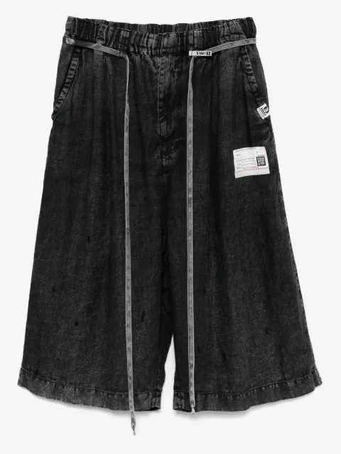 Maison MIHARA YASUHIRO drawstring shorts