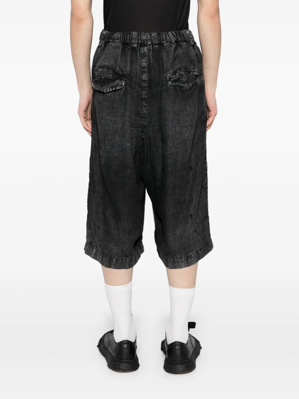 Maison MIHARA YASUHIRO Cropped broek Zwart