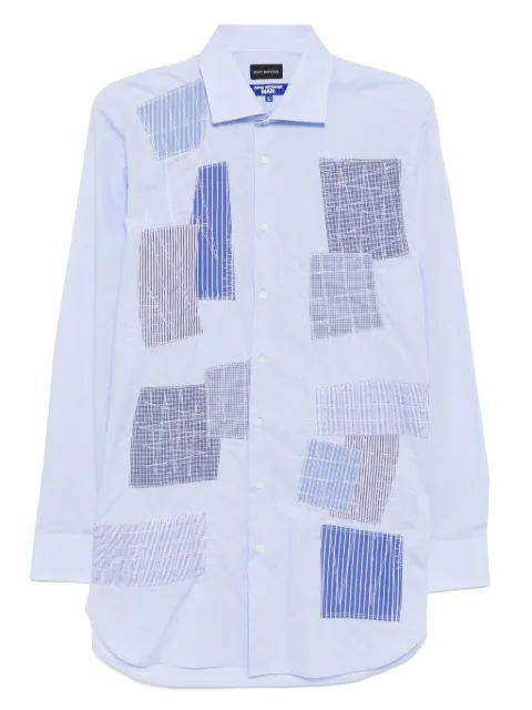 Junya Watanabe MAN camisa con diseño patchwork