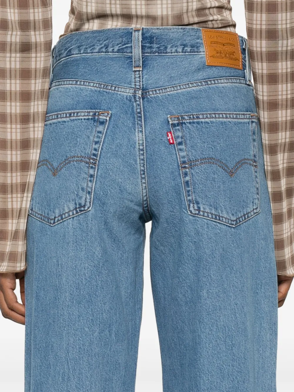 LEVI'S BAGGY DAD JEANS