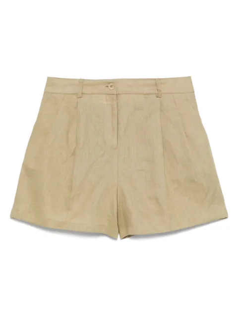Semicouture linen shorts 