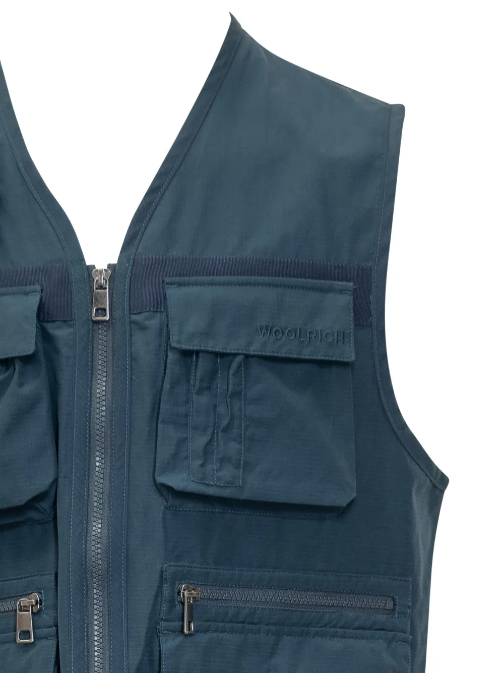 Woolrich Fishing sportjack Blauw
