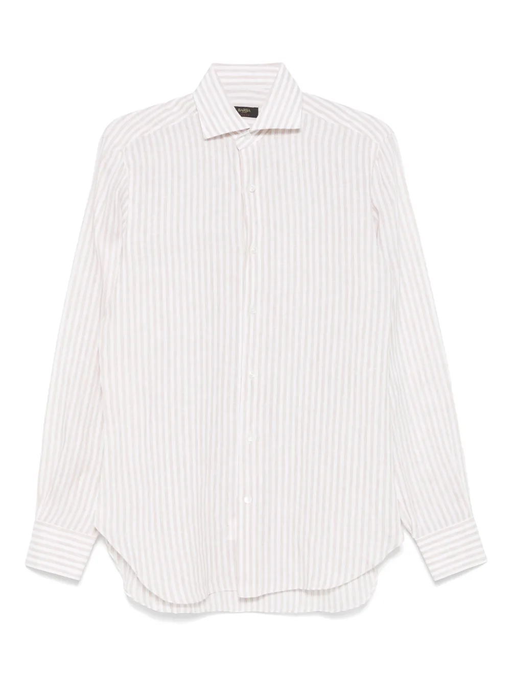 Barba camisa con rayas estampadas | neutro | Image 1