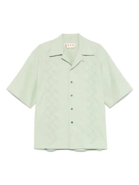 Marni camisa con confeto bordado