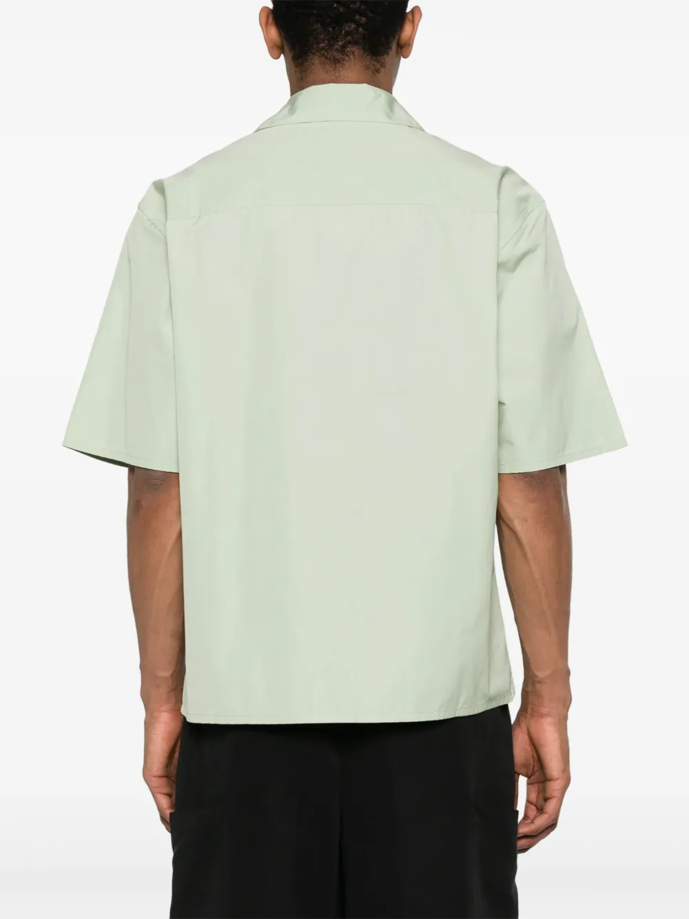 Shop Marni Confetto-embroidered Shirt In Green