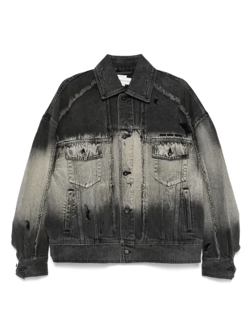 Feng Chen Wang veste en jean - Noir - Feng Chen Wang - Modalova