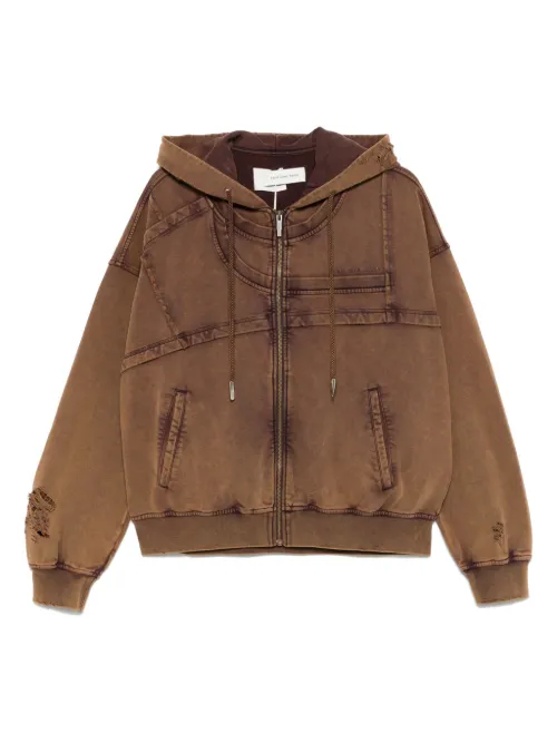Hoodie à logo brodé - Feng Chen Wang - Modalova