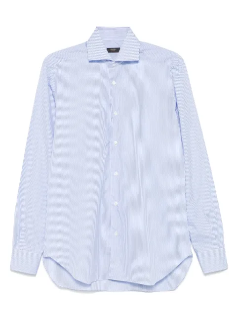 Barba camisa con rayas estampadas