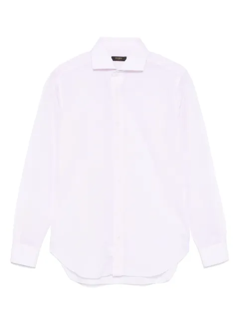 Barba camisa con rayas estampadas