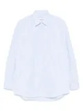 Costumein vertical-stripe pattern shirt - Blue