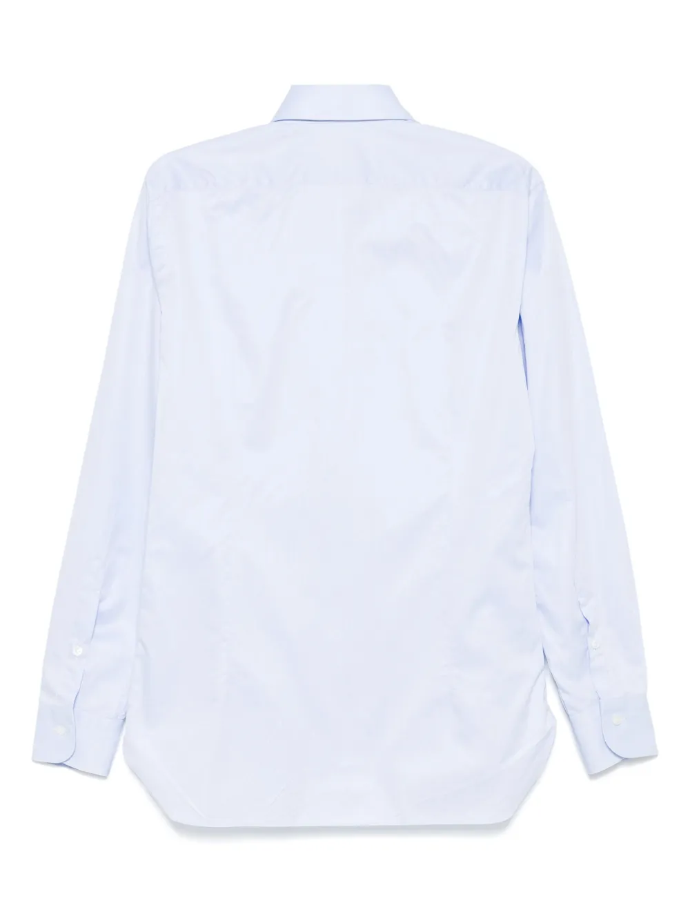 Barba Katoenen overhemd - Blauw