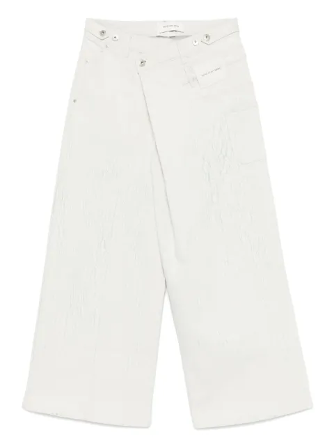 Feng Chen Wang jeans asimétrico