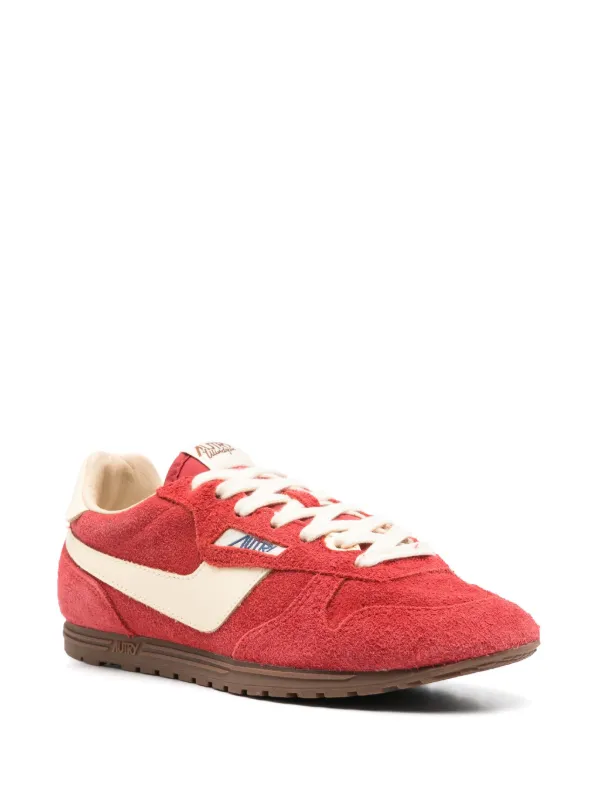Autry Windspin Sneakers | Red | FARFETCH AU