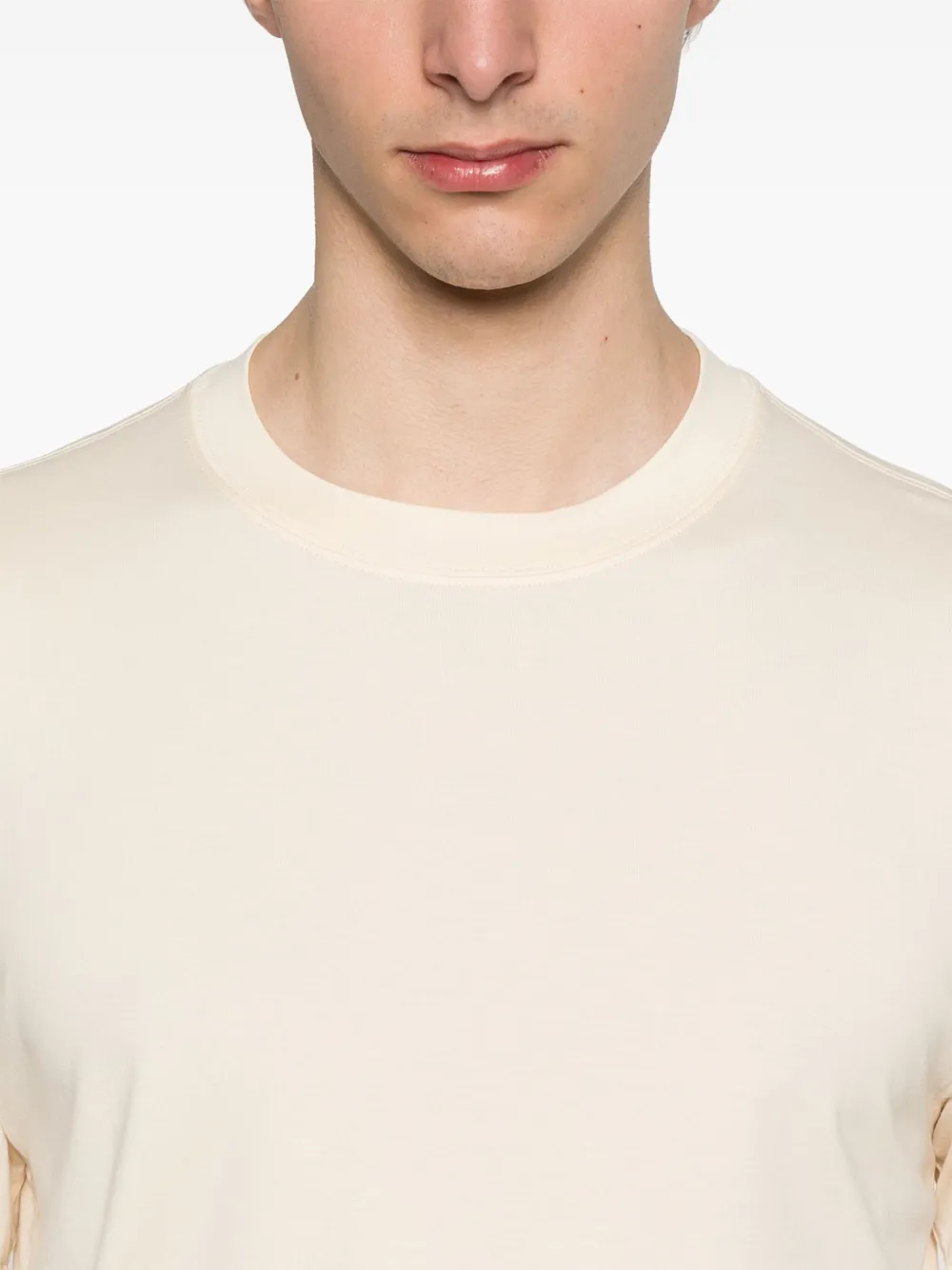Brunello Cucinelli Jersey T-shirt Beige