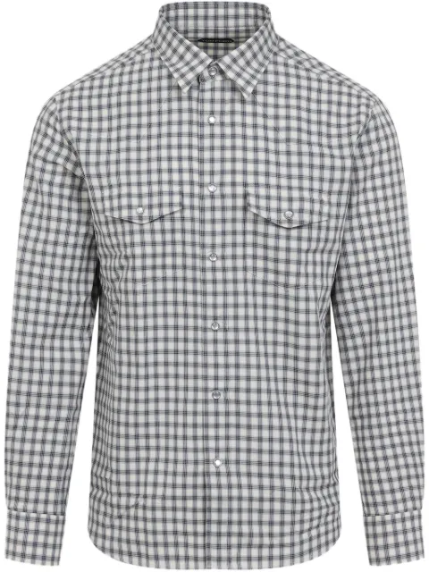 TOM FORD chemise à carreaux