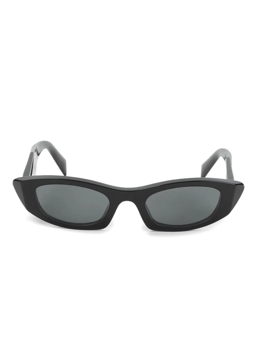 Prada Eyewear Zonnebril met cat-eye montuur Zwart