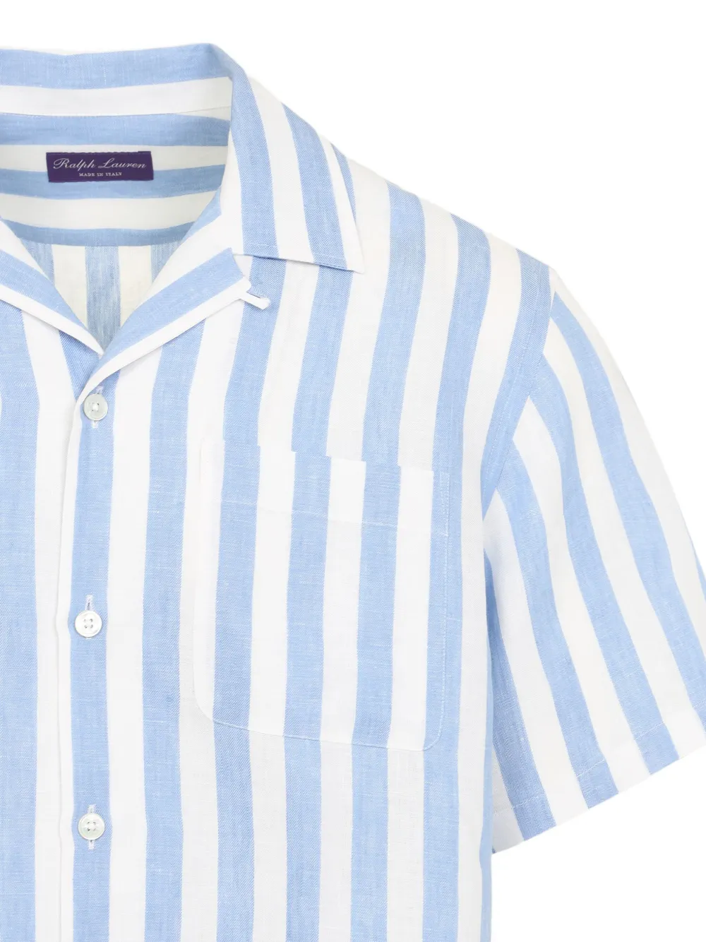 Ralph Lauren Purple Label Gestreept overhemd Blauw
