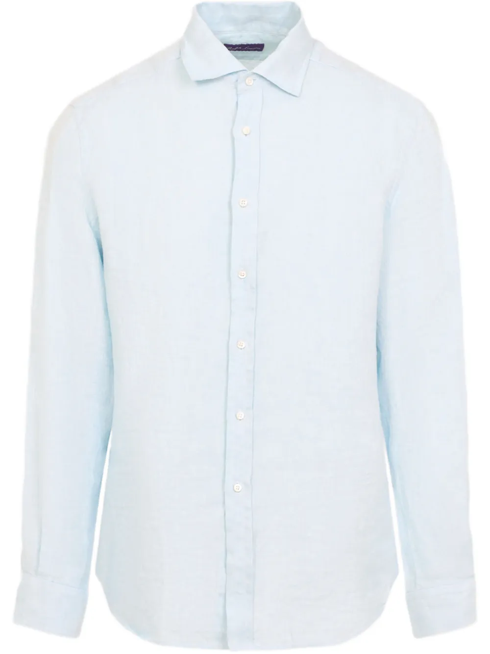 Ralph Lauren Purple Label Chambray overhemd Blauw