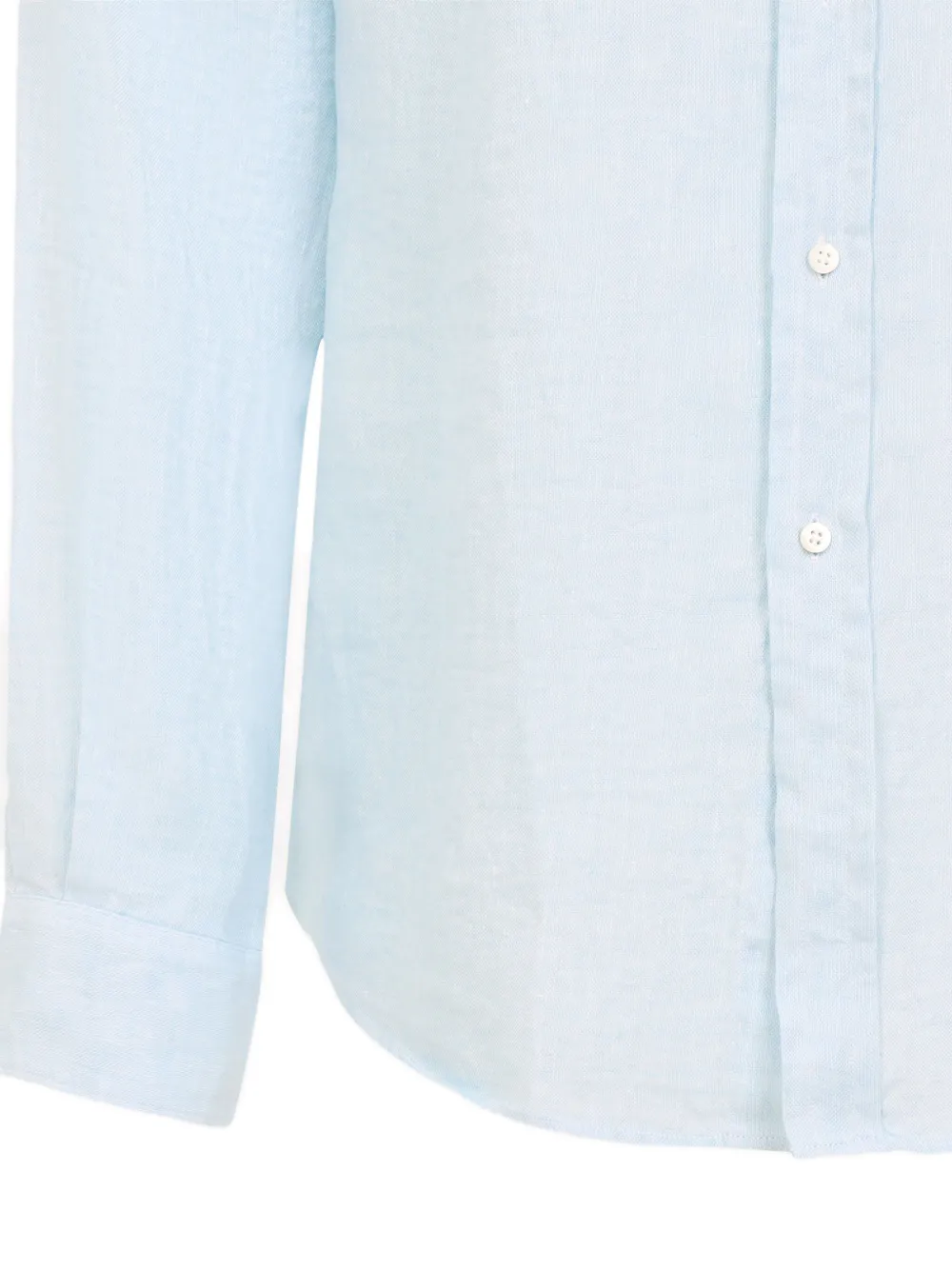 Ralph Lauren Purple Label Chambray overhemd Blauw
