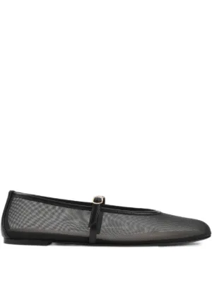 Proenza Schouler メッシュ フラットシューズ | ブラック | FARFETCH JP