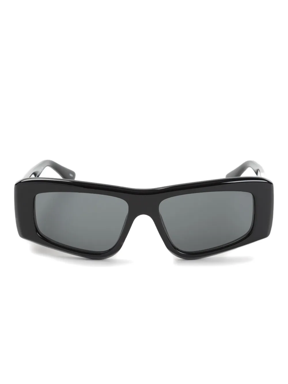 Chloé Rectangle-frame Sunglasses In Black