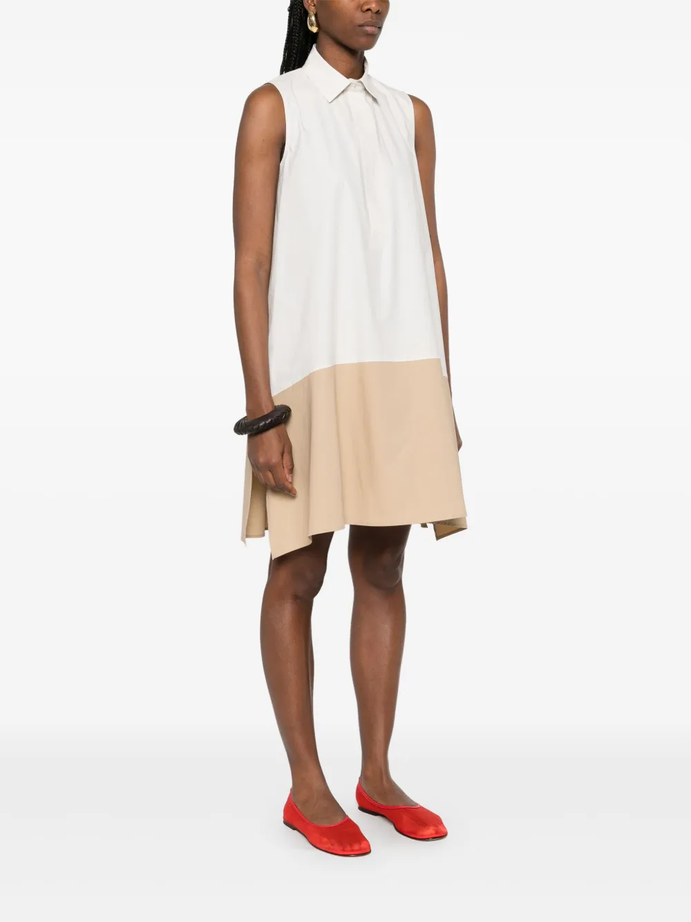 Antonelli Minnesota mini-jurk Beige