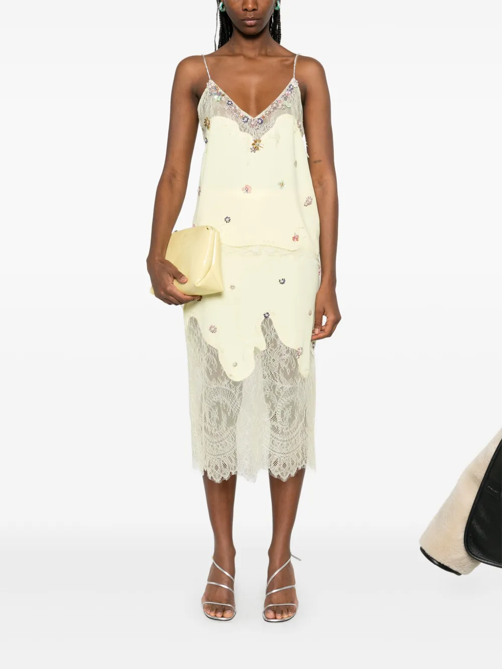 COSTARELLOS CREPE CADY TANK TOP