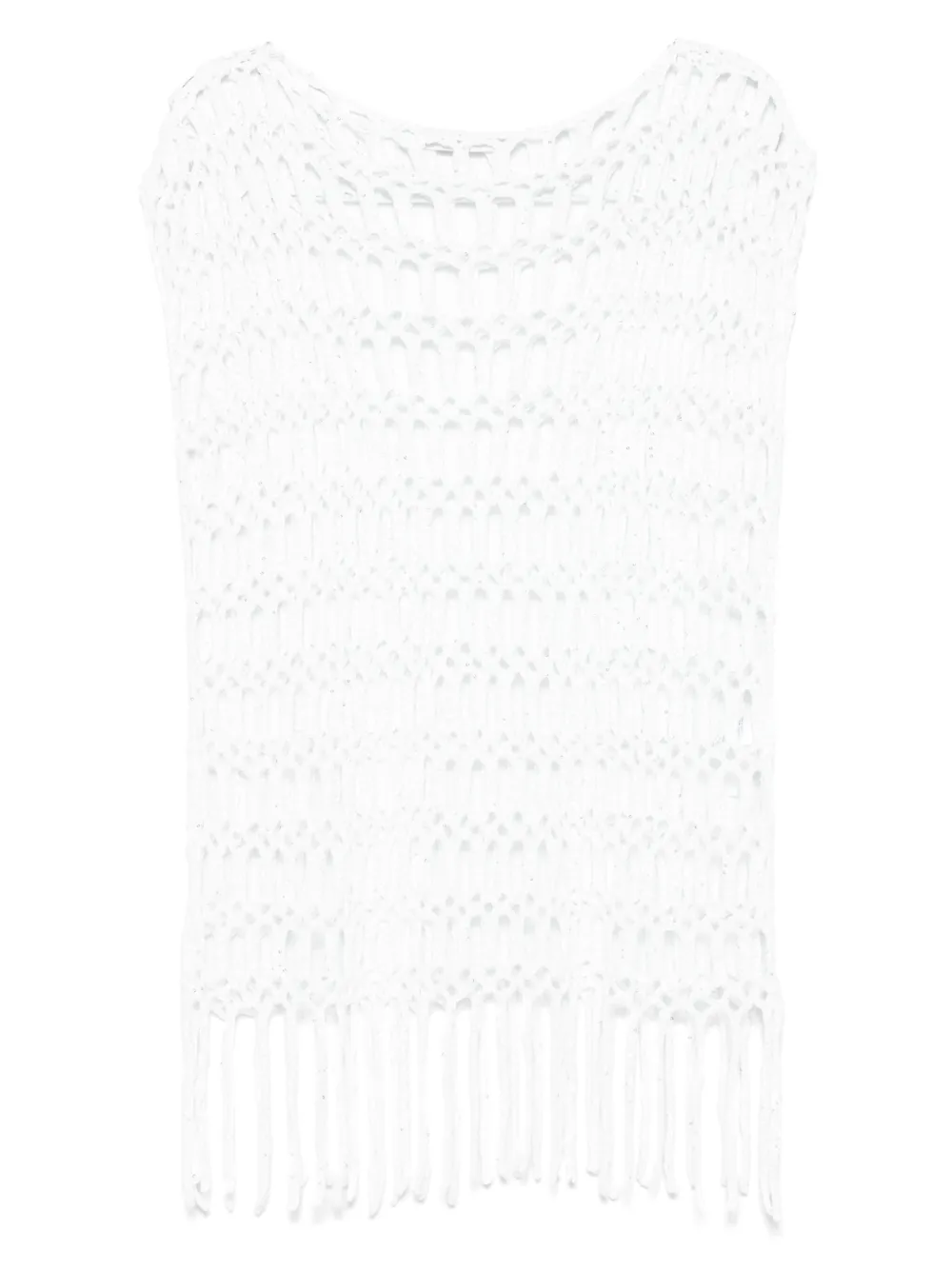 Antonelli camiseta con flecos | blanco | Image 1