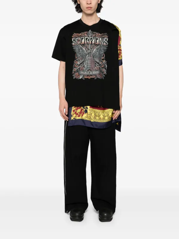 Junya Watanabe MAN Scorpions Tシャツ | ブラック | FARFETCH JP