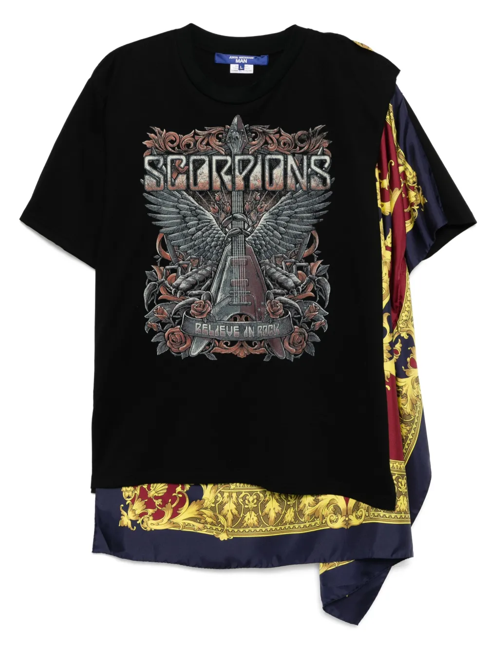Junya Watanabe MAN playera Scorpions | negro | Image 1
