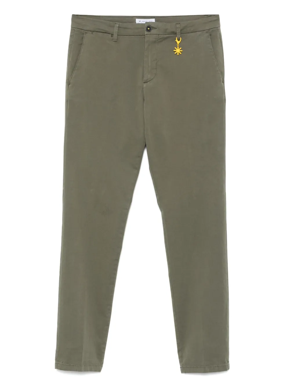 Manuel Ritz twill chino trousers | Green | Image 1
