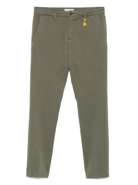 Manuel Ritz pantalones chinos de sarga